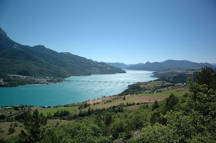 Le lac de Serre-Ponçon